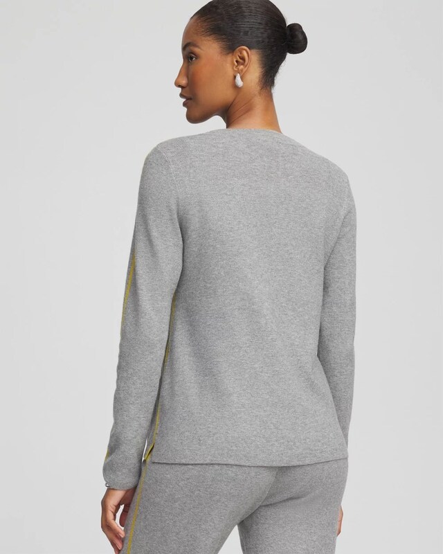Zenergy Luxe Side Stripe Top - image 3